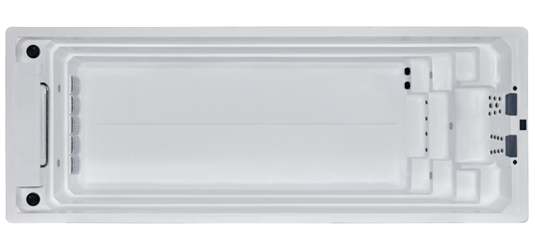 AWT Swim-SPA Innovation  800XL-T weiß 800x300 grau