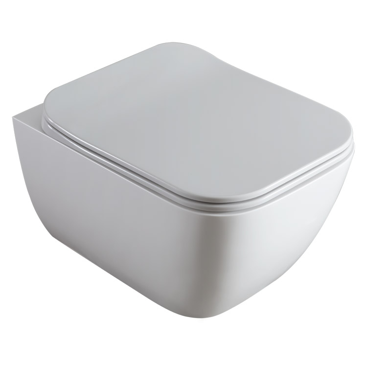 StoneArt WC  Hänge-WC TMS-510P weiß 52x37cm glänzend
