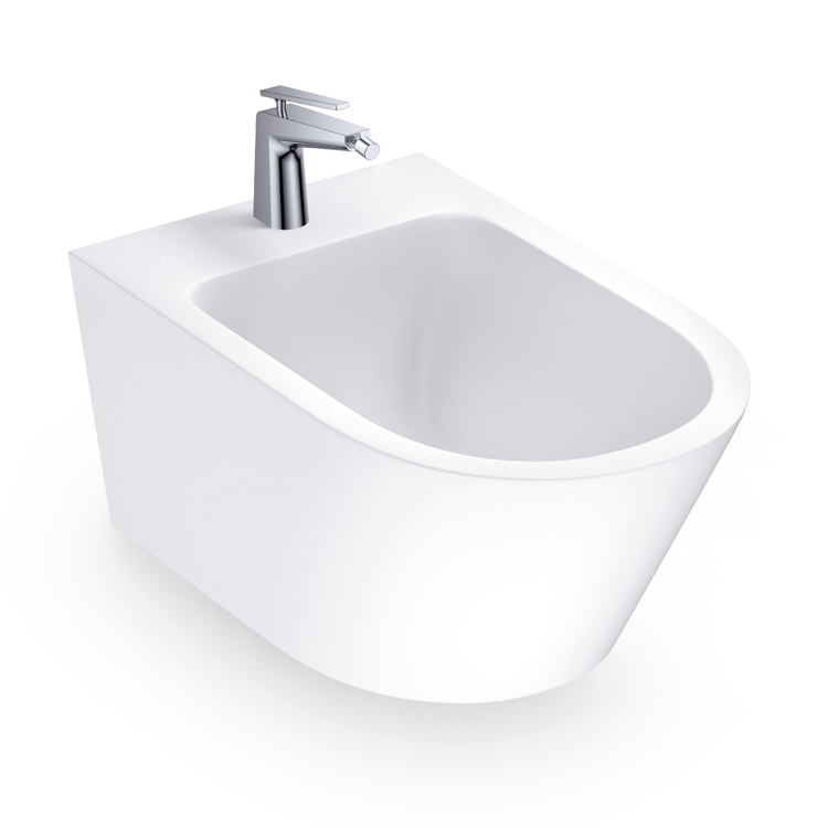 StoneArt WC Hänge-Bidet TFS-111P weiß 52x37cm matt
