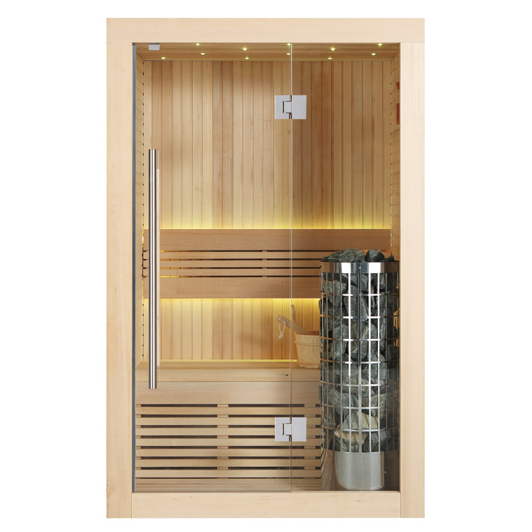 AWT Sauna E1113C Hemlock 120x105 6.8kW Cilindro