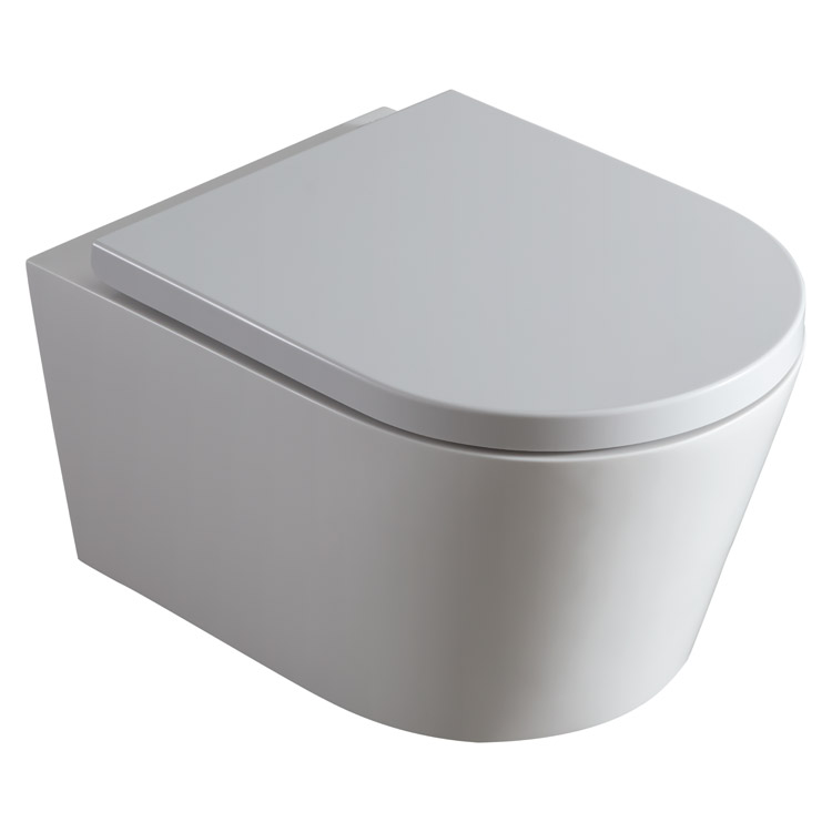 StoneArt WC  Hänge-WC TMS-511P weiß 52x37cm glänzend