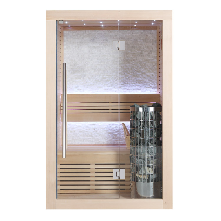 AWT Sauna E1103C Hemlock 120x105 6.8kW Cilindro