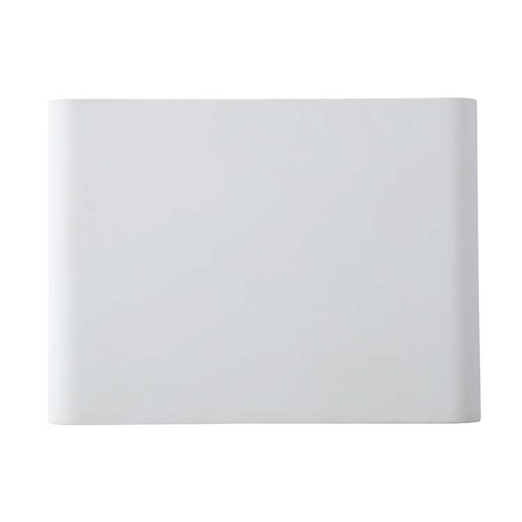 StoneArt Hocker TQ501 (Mineralguss) weiß 40x30cm glänzend